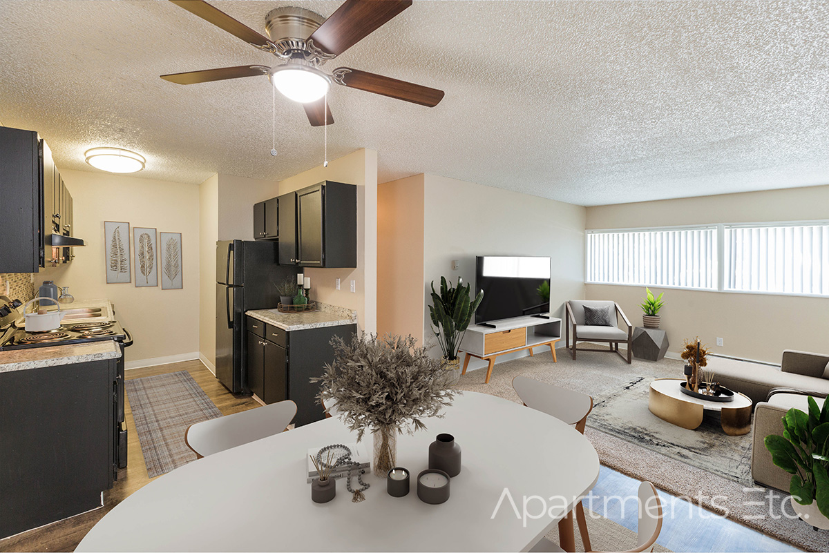 Family-friendly apartments with playground in Colorado Springs.